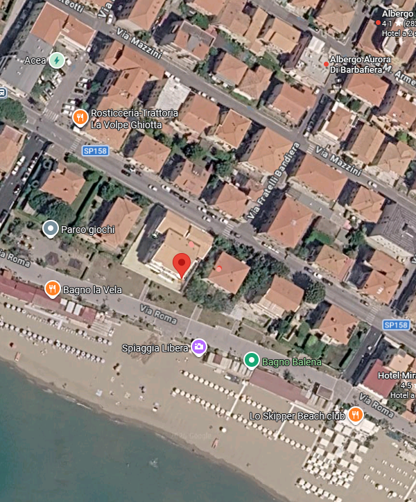 Posizione — Appartamento MayFlower, Castiglione della Pescaia